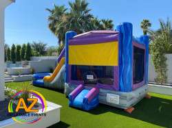 Mega Marble Slide Bounce House Combo