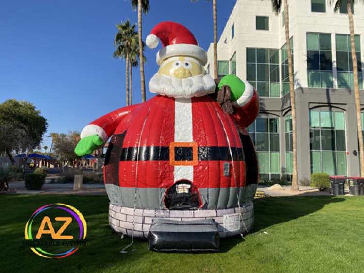 Christmas Santa Bounce House