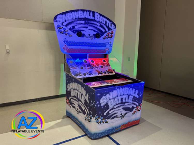 Snowball Battle Bounce A Ball Arcade Game - AZ Inflatable Events