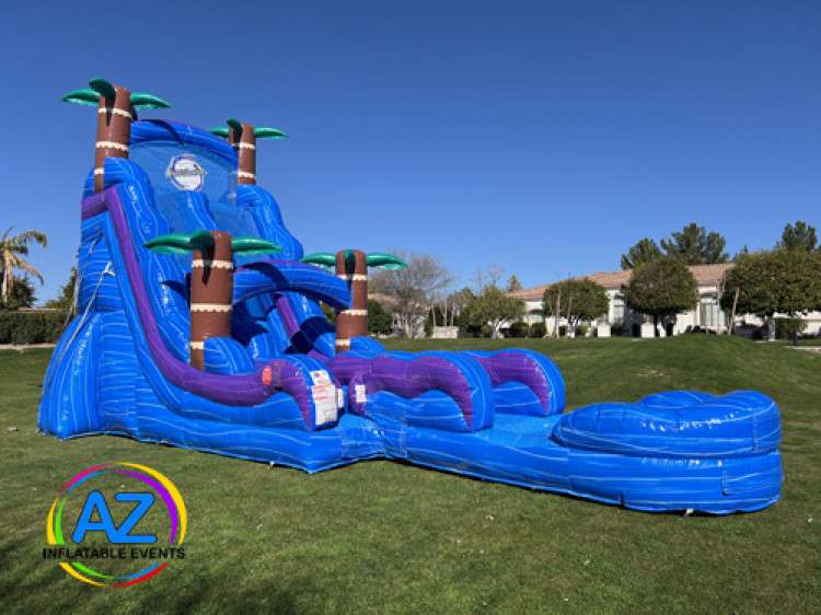 Blue Hurricane Waterslide