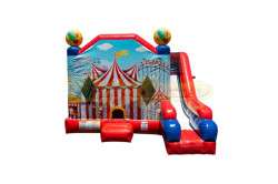 Carnival Fun 7n1 Slide Bounce House Combo