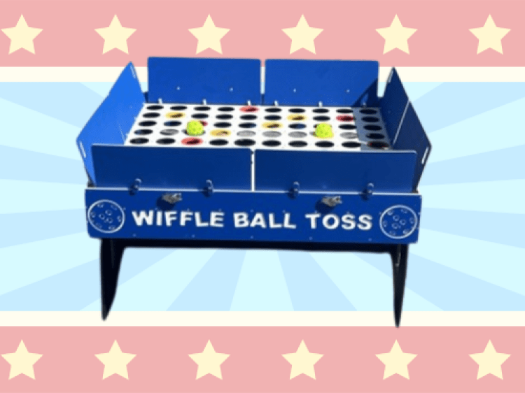 Giant Wiffle Ball Toss Carnival Game
