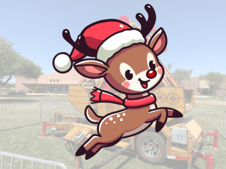 Rudolph's Sleigh Carnival Ride