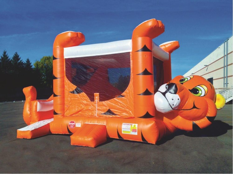 Tiger Belly Slide Bounce House Combo