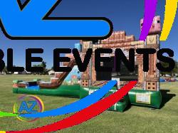 Pixel Adventure Double Water Slide Bounce House Combo