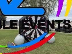 Giant Soccer Dart Game
