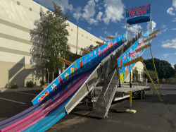 Fiberglass Fun Slide Rental