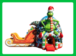 Whoville Holiday Bounce House Combo