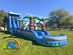 Double Lane Tsunami w/ Slip N Slide