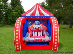 Inflatable Carnival Game - Clown Tooth Knockout
