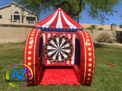 Inflatable Carnival Game - Dartboard (Velcro)